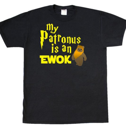 My Petronus is an Ewok, Star Wars + Harry Potter mash-up - Friday Frivolity Star Wars edition, via Devastate Boredom - funny memes and video clips!