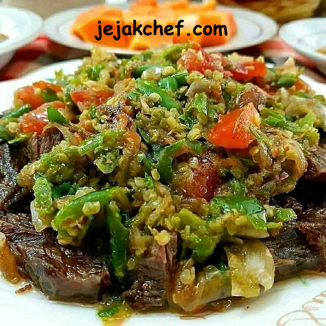 Resep Masakan Rumahan DAGING SAPI GORENG SAMBAL PECAK Resep Masakan Rumahan DAGING SAPI GORENG SAMBAL PECAK