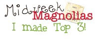 Yippee!! Top 3 for Magnolia Wedding Card