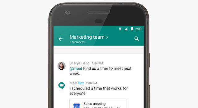 Hangouts Meet and Hangouts Chat apps officially from Google