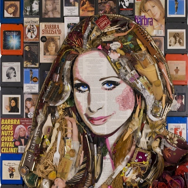 21-Barbra-Streisand-Jason-Mecier-Paintings-or-Sculptures-in-Portrait-Collage-www-designstack-co