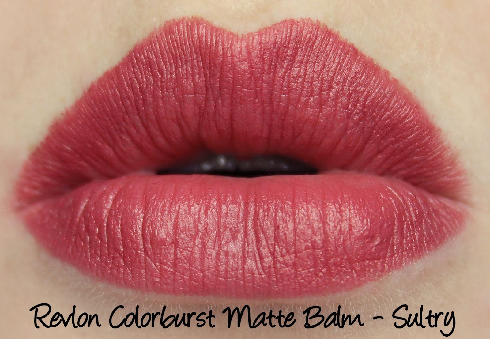 Revlon Colorburst Matte Balm - Sultry Swatches & Review