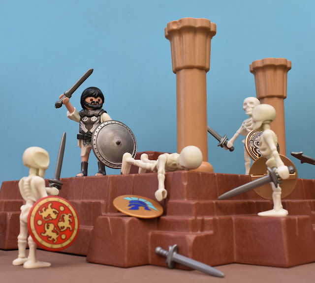 Playmobil custom greek warrior