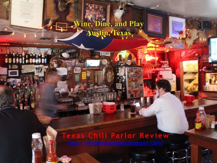 Wine Dine and Play Texas Chili Parlor