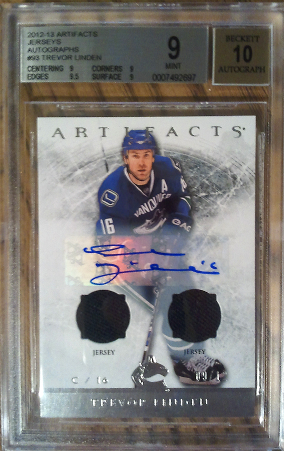 MY HOCKEY CARD OBSESSION LINDEN CARD OF THE WEEK Seeing A Trend Develop