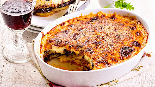Weekly Meal Plan # 38 - Ioanna's Notebook - Moussakas Moussakas recipe - Ioanna's Notebook