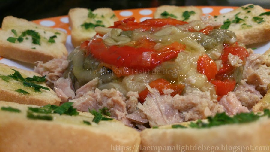 escalivada en microondas