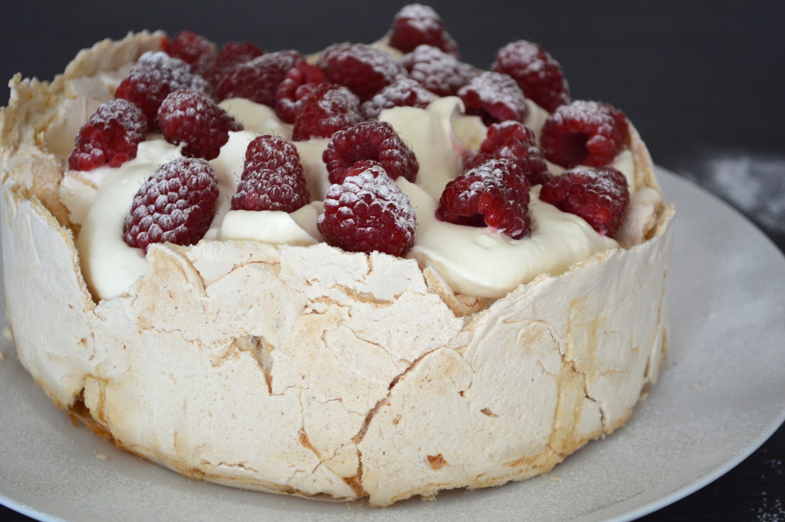 Kitchen Delights Raspberry and Cream Pavlova Crown