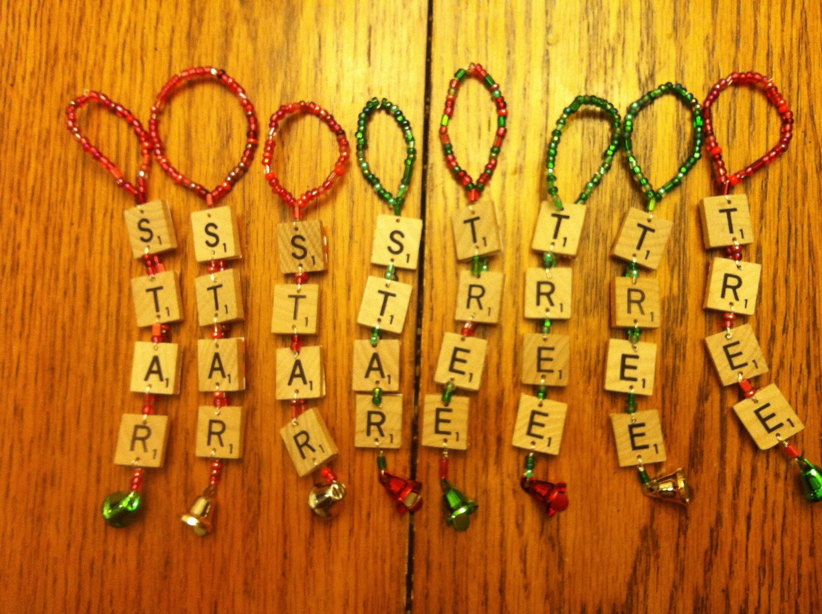 Army Wife Quilter: Scrabble Christmas Ornaments