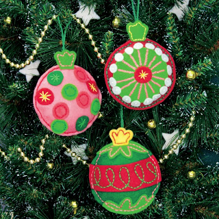 Felt Christmas Ornaments Kit