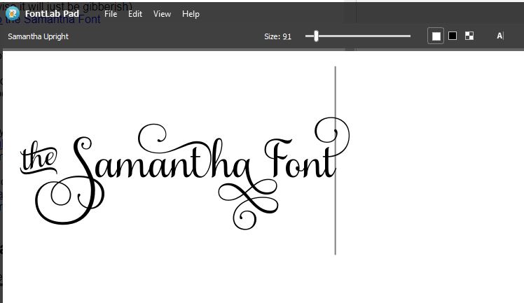 How To Use The Samantha Font In Cricut Design Space