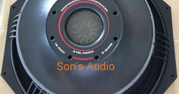speaker a&d 15 inch