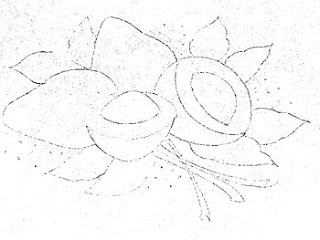 desenho de abacates