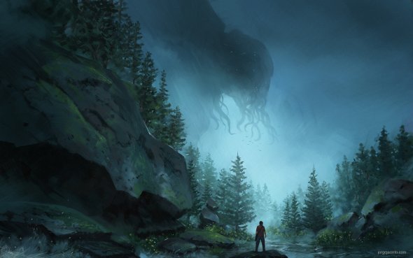 As sombrias ilustrações de fantasia e terror de Jorge Jacinto Jorge Jacinto deviantart artstation arte ilustrações fantasia terror sombrio lovecraft games