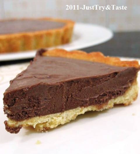 Resep Tart Coklat Sutera (French Silk Chocolate Tart)