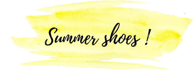 11 paires de chaussures pour cet été summer shoes