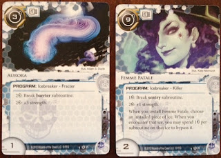 Icebreakers from the Android Netrunner card game