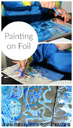 painting foil van gogh night starry activity fine preschoolers toddler process motor colour inspired skills simple