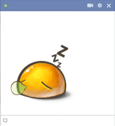 Sleeping Facebook Emoticon