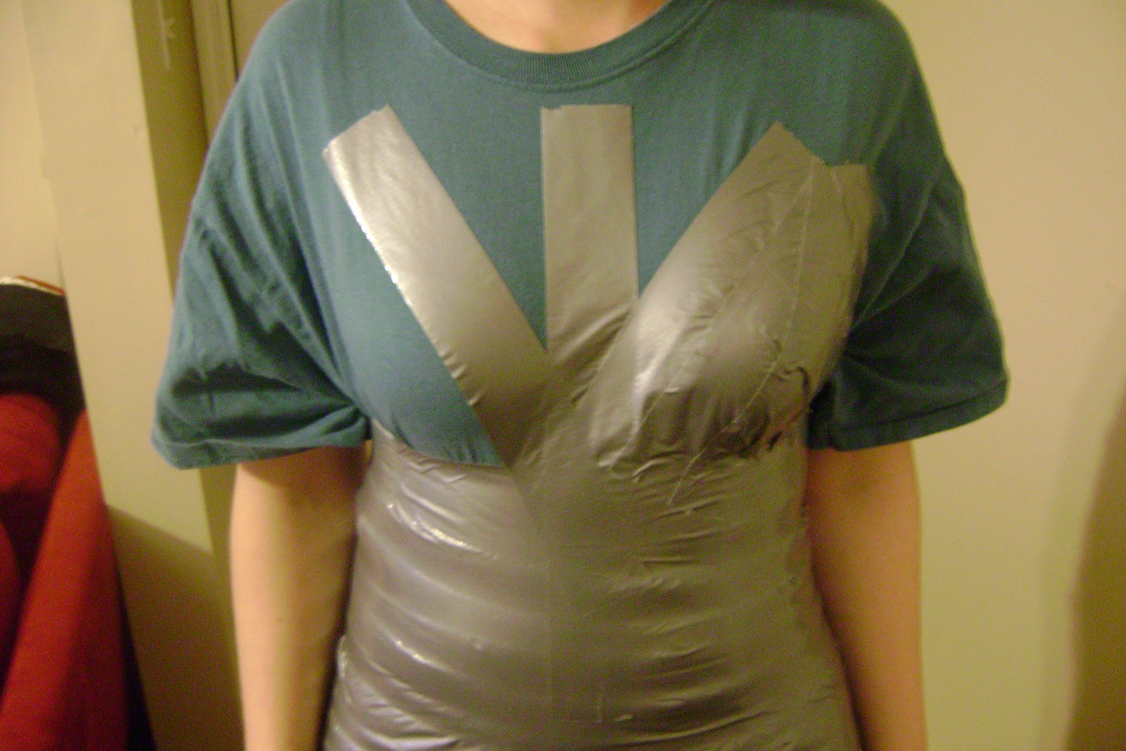 pinterest a day Duct Tape Body Form