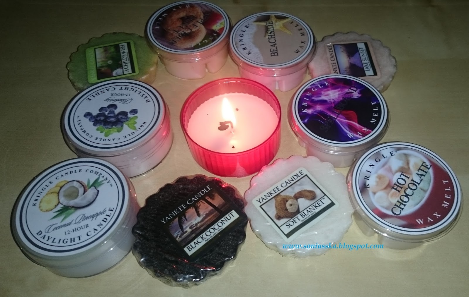 Woski zapachowe Kringle Candle & Yankee Candle