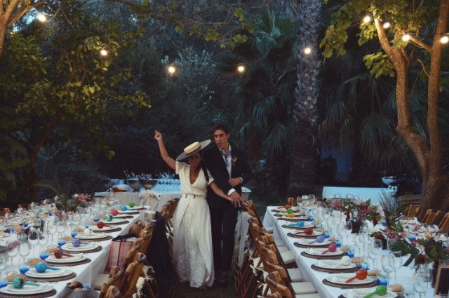 sara lage vestido novia boda tropical vejer de la frontera blog atodoconfetti