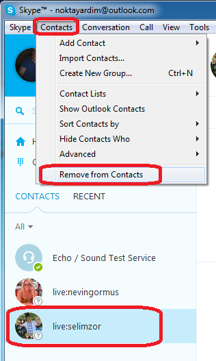how to add contacts skype instant messager