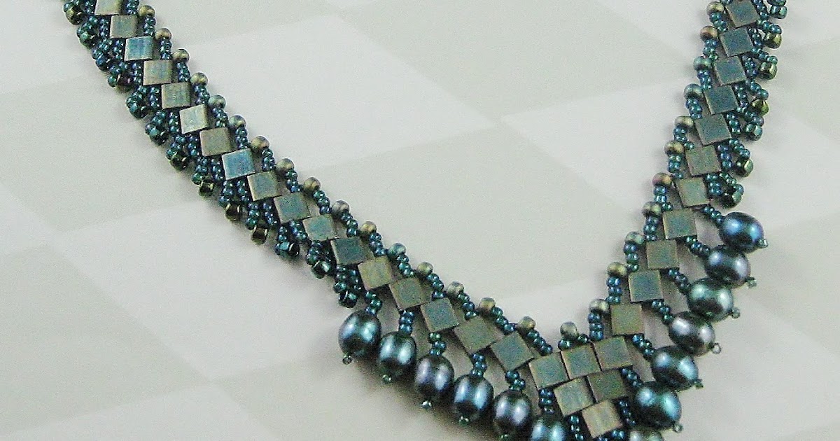 RosemaryB Jewellery: Tila Bead Necklace.