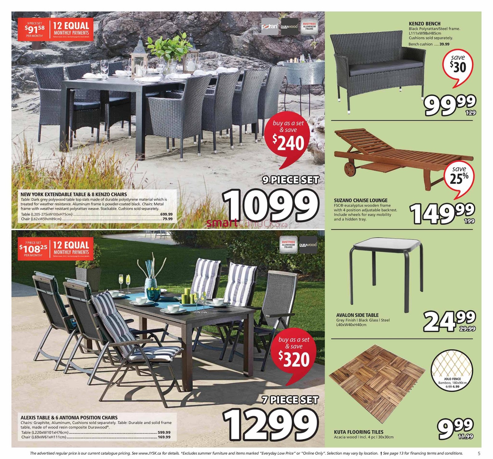 jysk weekly flyer and circulaire june 1 7 2018 jysk sales flyer