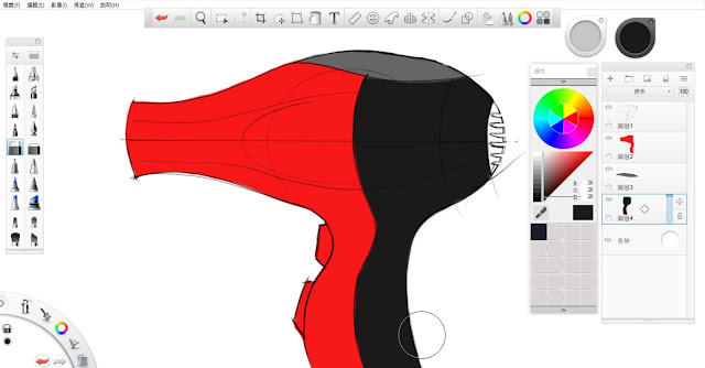 Sketchbook Pro 快速設計表現技法教學5 Sketchbook Pro 快速設計表現技法教學5