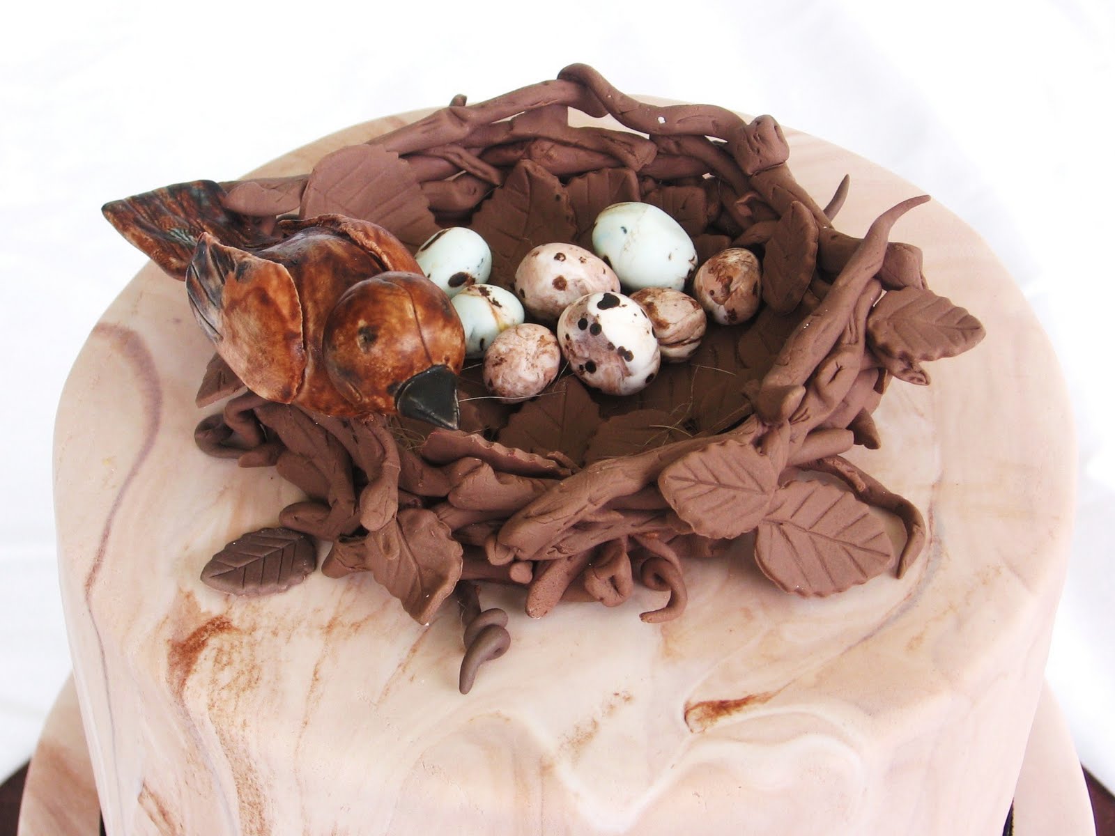 Rachel Warner Cakes Birds Nest 40th Cake