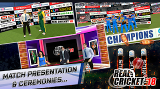 Real Cricket 18 MOD APK Offline (Unlimited Money) v1.9 Real Cricket 18 MOD APK