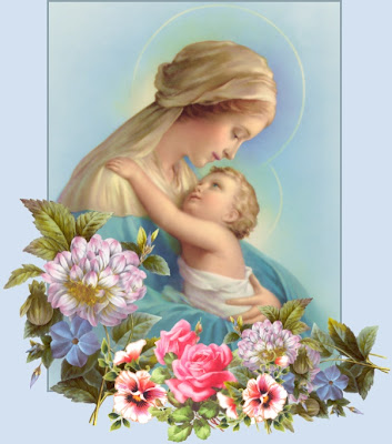 Virgen María con el niño Jesús