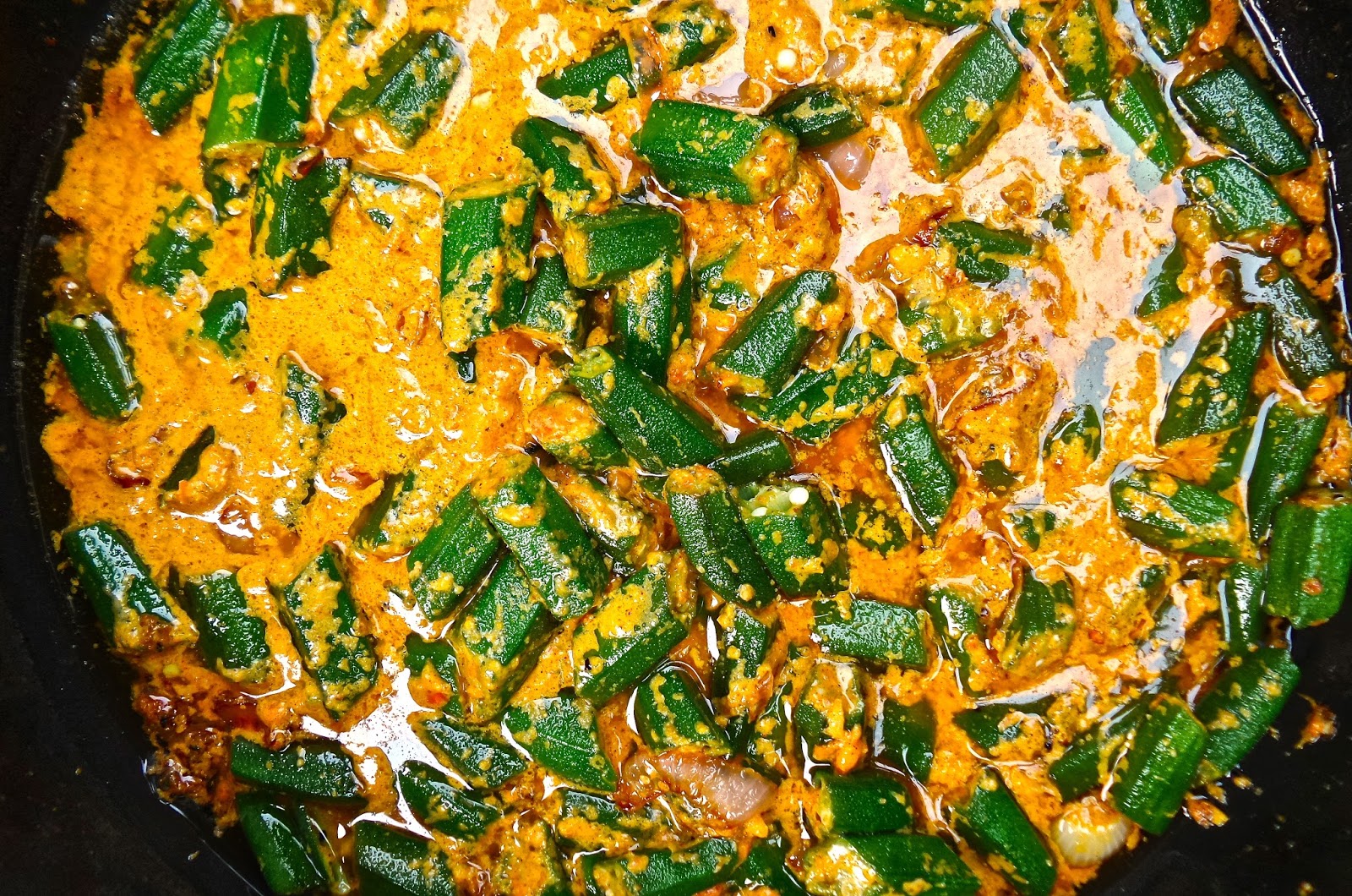 Keep Calm & Curry On Dahi Bhindi (Curried Okra with Yogurt)