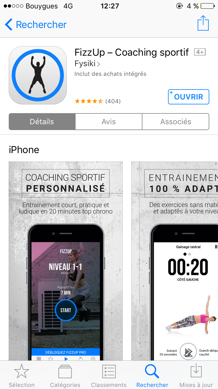 Fizzup Du Sport En Peu De Temps Bycapucine