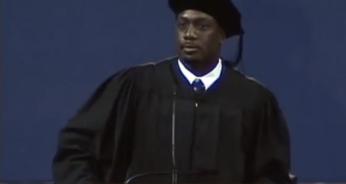 Richard t jones graduation speech picture