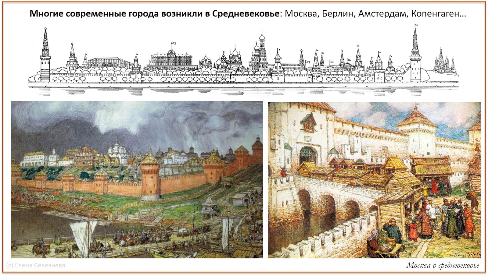 Москва в средние века