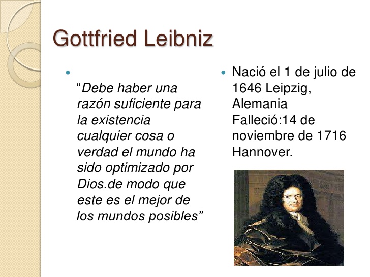 filososfia filosofía racionalista de leibniz filososfia filosofía racionalista de leibniz