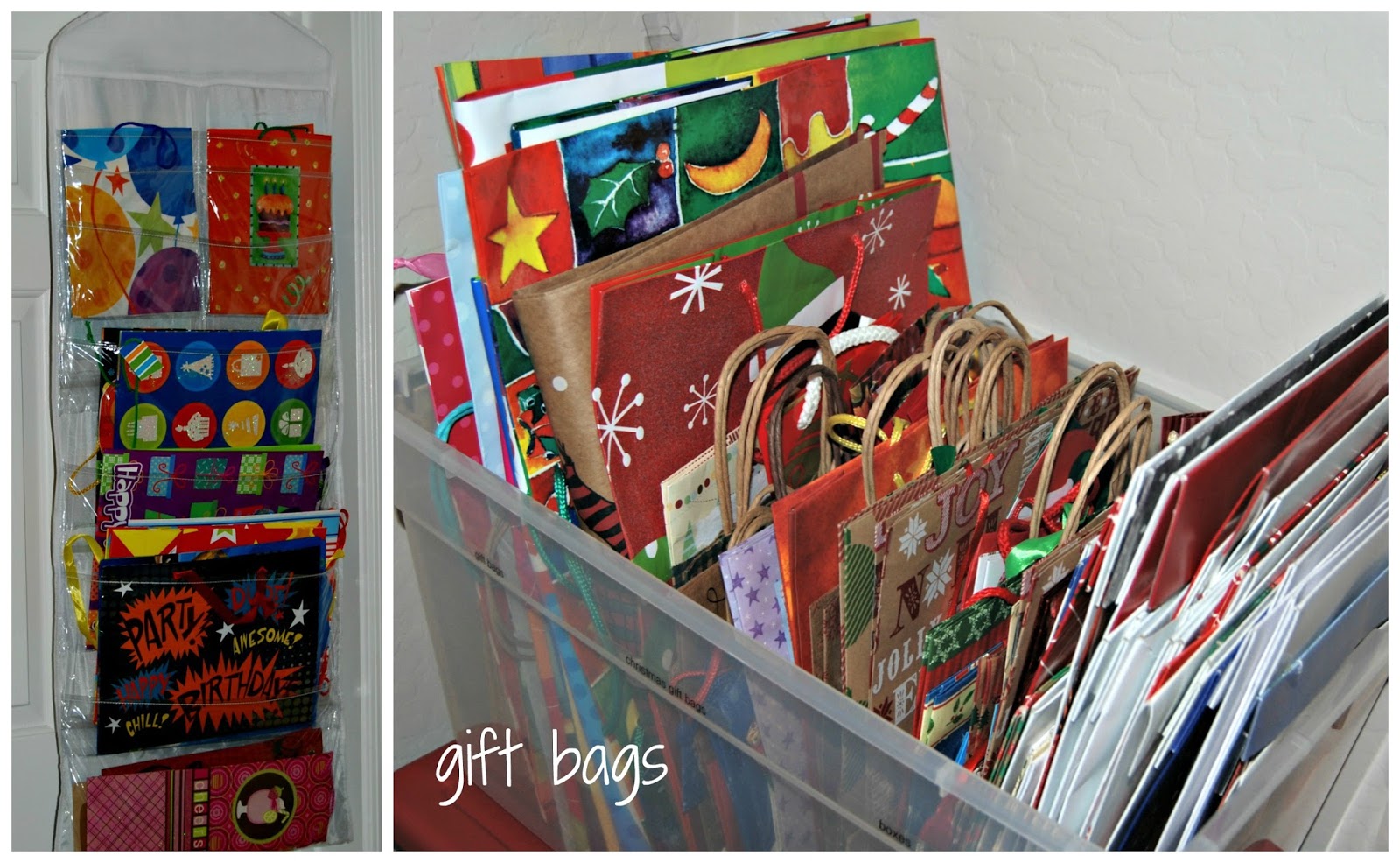 Wrap Storage Organizer For Gift Bags Whitmor Hanging Gift Wrap