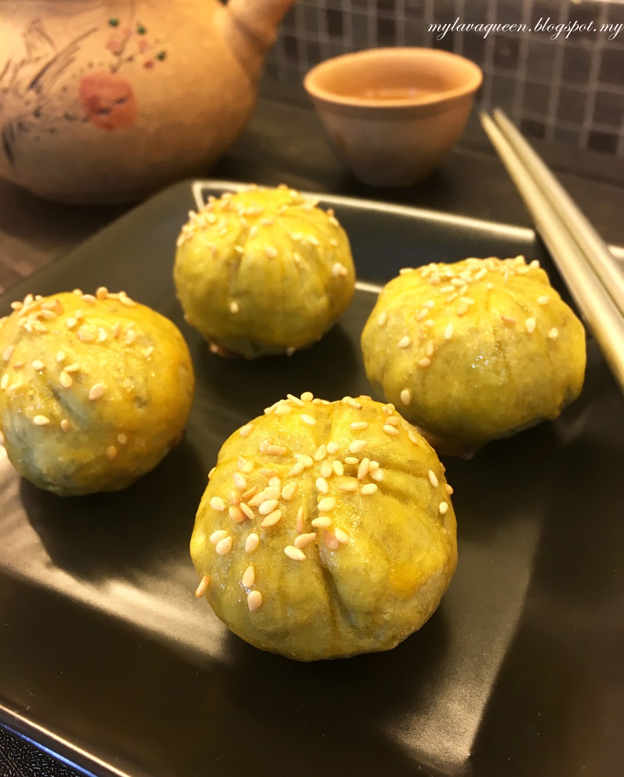 JAPANESE SWEET POTATO CAKE Lava Queen