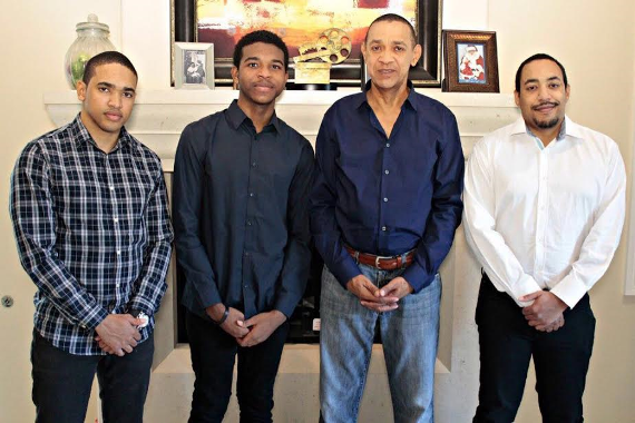 Sen. Ben Murray-Bruce pictured with his handsome sons & beautiful ...