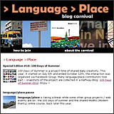 language/place blog carnival