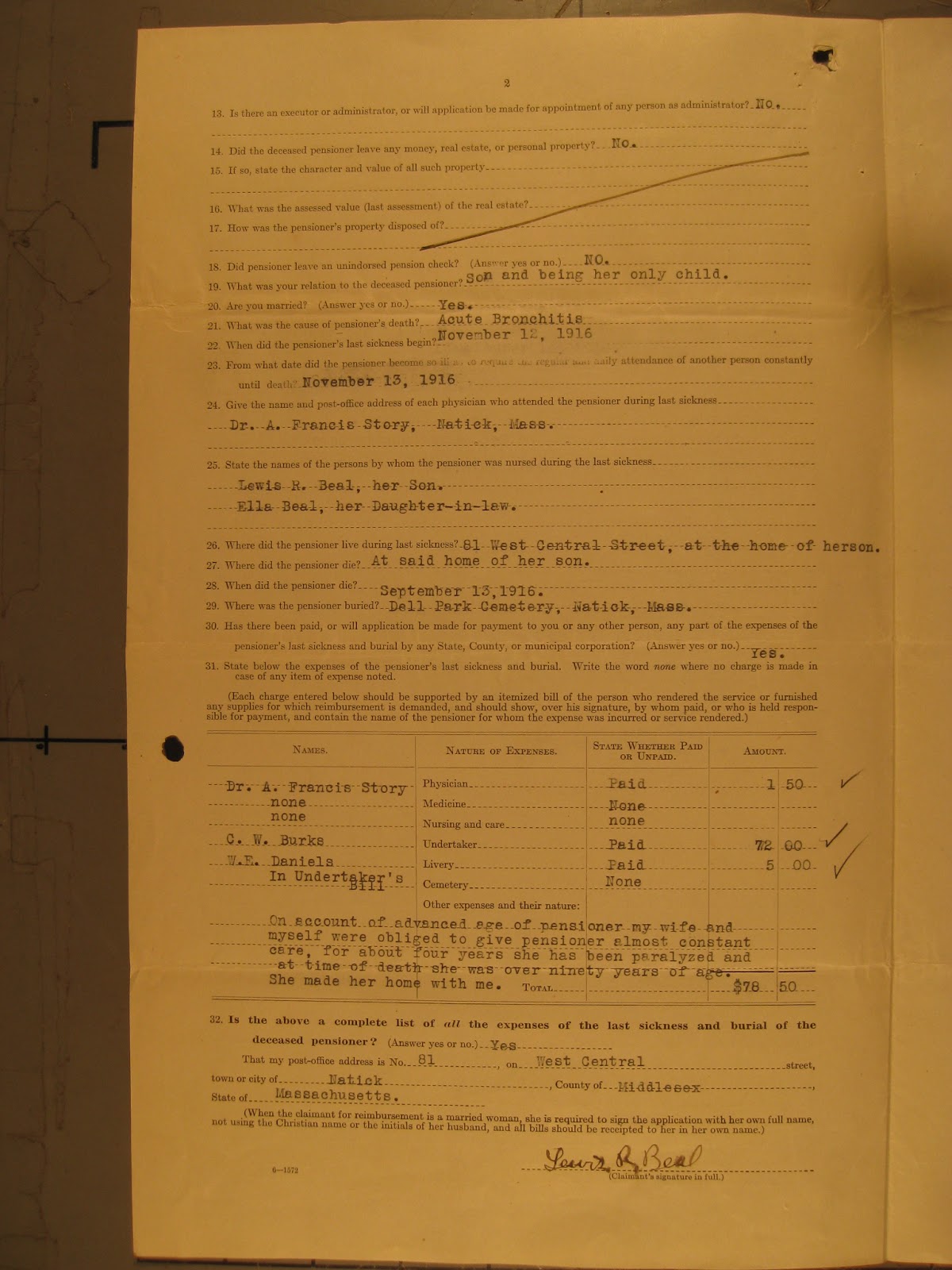 The Beal Family Civil War Story Civil War Pension Files The Ultimate