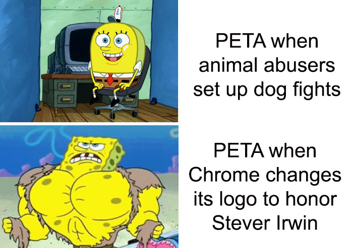 30 Epic Reactions To PETA 's Criticism To Steve Irwin