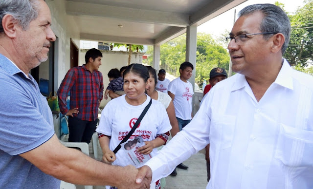 Promete Jiménez Merino fortalecer la educación y salud para los poblanos