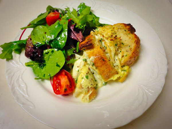Buttery Crab Bread Pudding From The River Cottage Fish Book