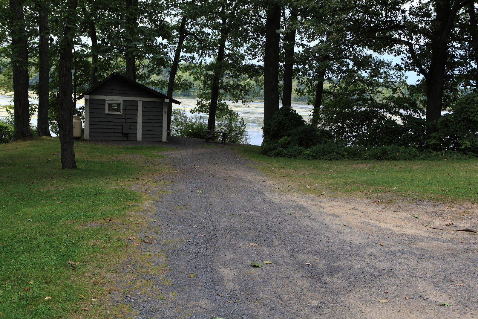 The Campsites Fair Haven Beach New York State Park, cabin 13