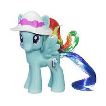 My Little Pony Princess Celestia and Friends Tea Time Rainbow Dash Brushable Pony