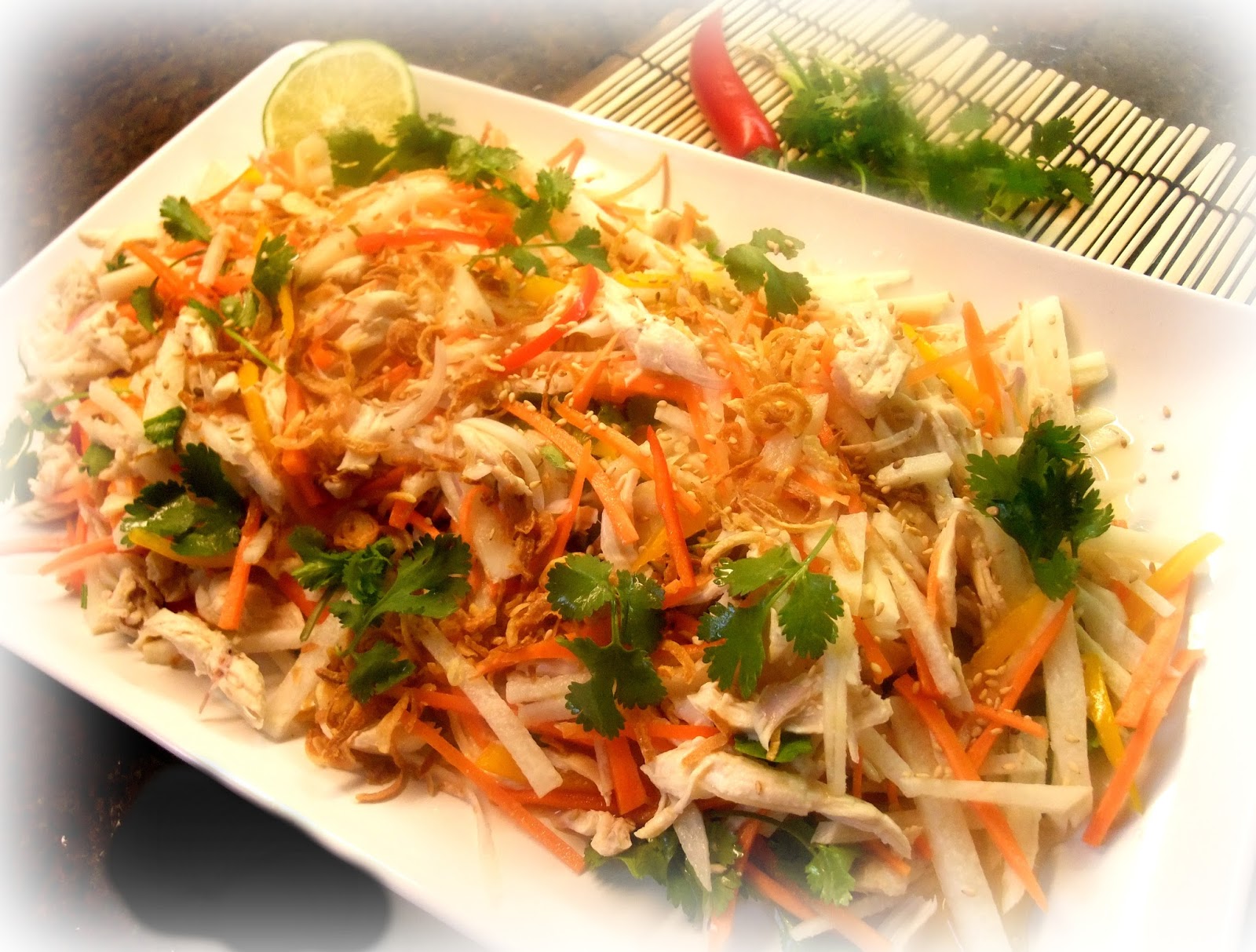 Susan's SavourIt! Vietnamese Chicken Jicama Salad...
