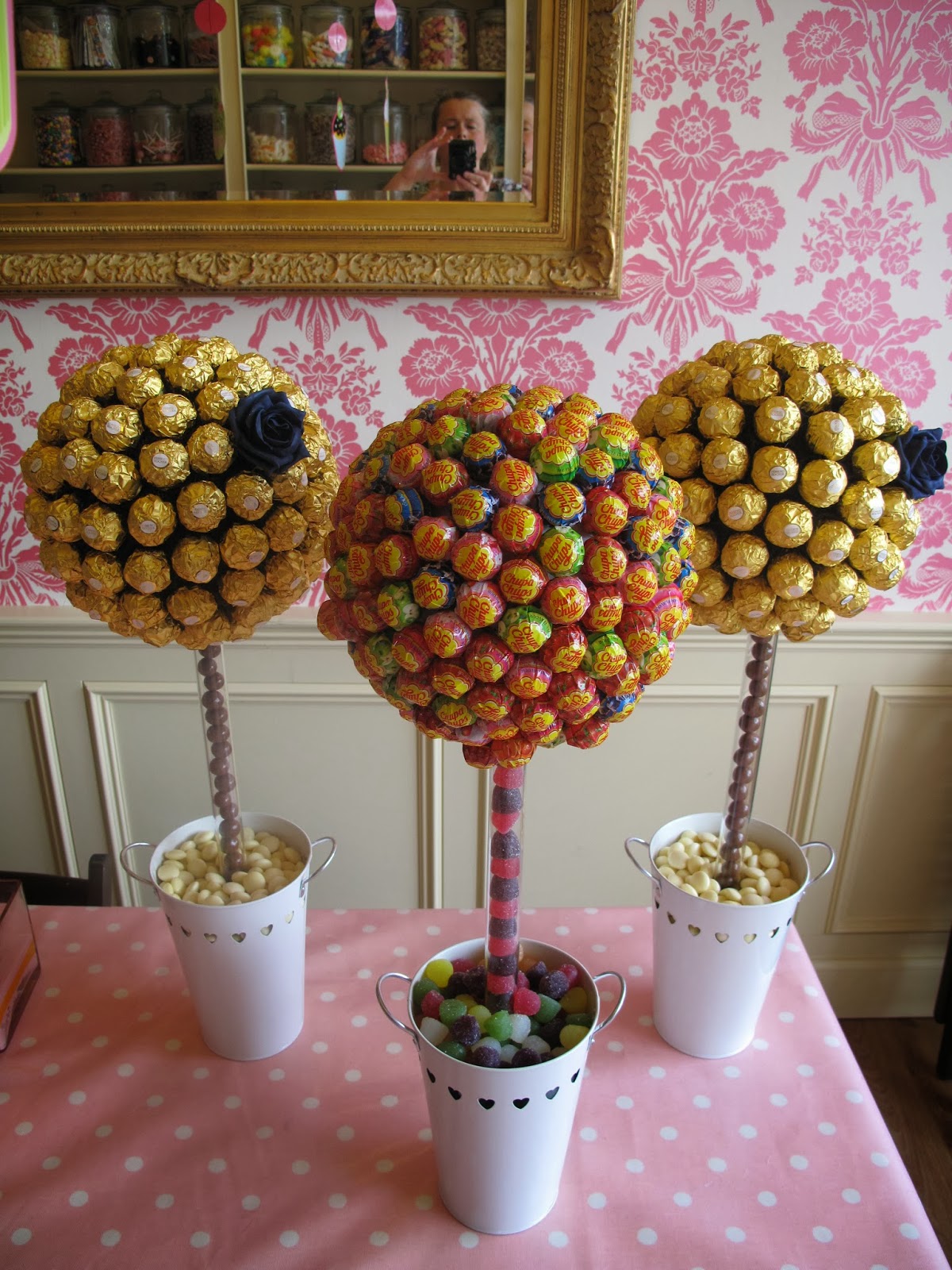 Candy Cupcake Wedding Candy Trees
